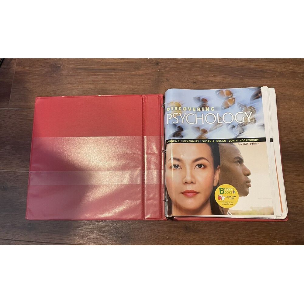 Discovering‎ Psychology  Hockenbury 7th Edition Looseleaf